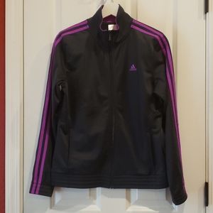 Purple Adidas Track Jacket 
